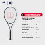 Vợt Tennis Wilson Blade 98 16X19 V9 US Open 2025 WR178211U - Ảnh 8