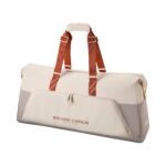 Túi Đựng Vợt Tennis Wilson Roland Garros 2025 Large Duffel Cream/Clay WR8042301001