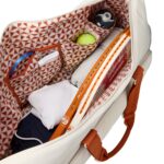 Túi Đựng Vợt Tennis Wilson Roland Garros 2025 Large Duffel Cream/Clay WR8042301001 - Ảnh 6