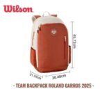 Balo Tennis Wilson Roland Garros Team 2025