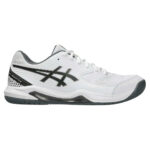 Giày Tennis Asics Gel Dedicate 8 White/Gunmetal  - Ảnh 3