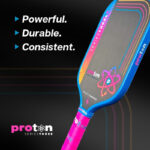 Vợt Pickleball Proton Series Three Blue/Pink 13mm (221GR) - Ảnh 2