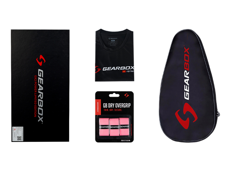 Bộ vợt Gearbox GX2 Power Limited Edition