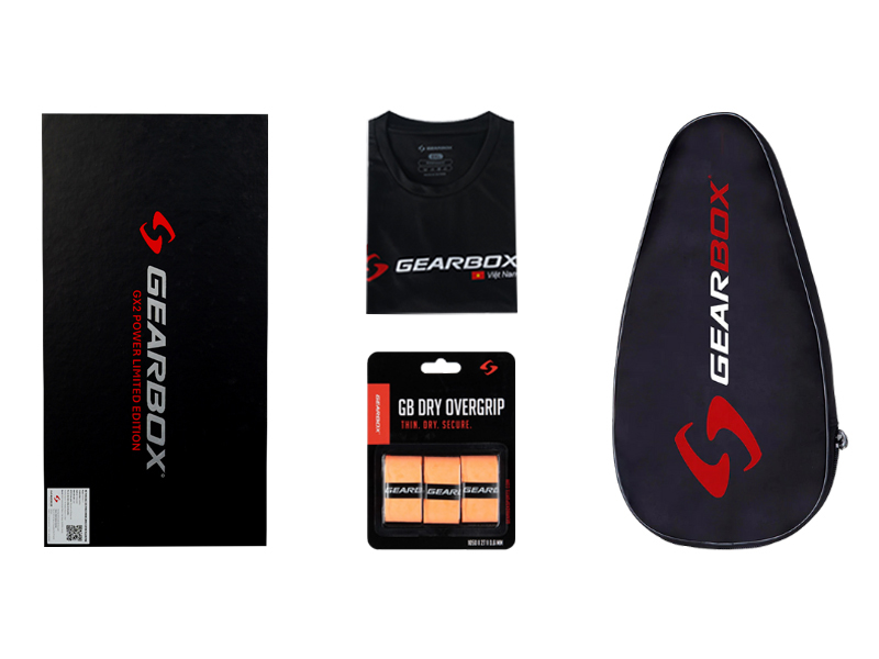 Bộ vợt Gearbox GX2 Power Limited Edition