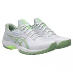 Giày Tennis/Pickleball Asics Game FF White/Jade - Ảnh 2