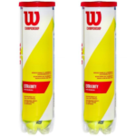 Bóng Tennis WILSON đỏ Championship (Hộp 4 Quả)