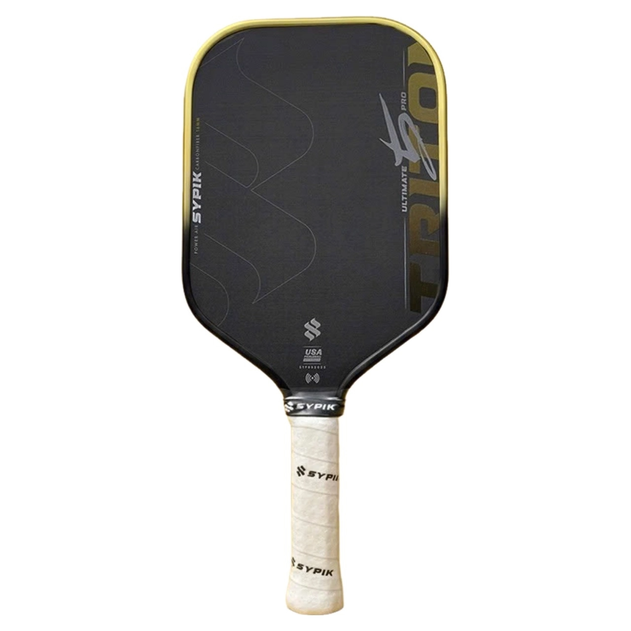 Vot-Pickleball-Sypik-Ultimate-Triton-5-Gold Vợt Pickleball SYPIK TRITON ULTIMATE PRO 5 (16mm) - Gold - Ảnh 1