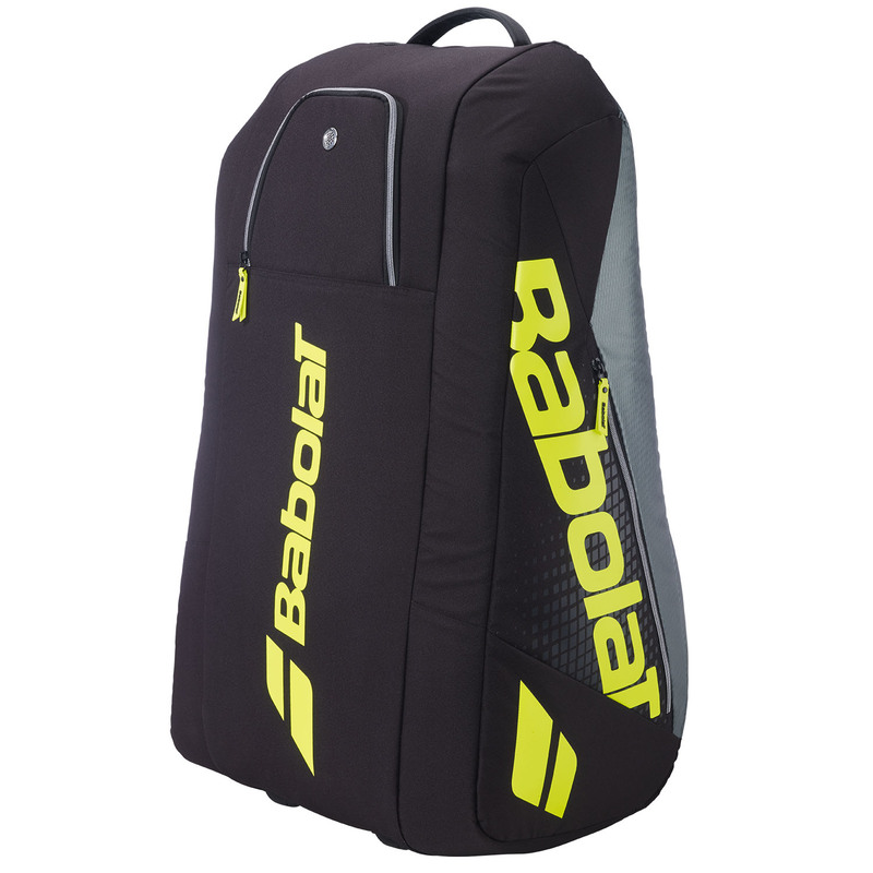 tui-tennis-babolat-pure-aero-x12-pack-751238-metallic-grey-yellow-white-2 Túi Tennis Babolat PURE AERO X12 Pack (751238) Metallic Grey/Yellow/White - Ảnh 1