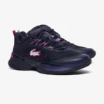 Giày Tennis/pickleball Lacoste Ag-lt23 Ultra Court Clay Màu Xanh Navy Hồng - Ảnh 4
