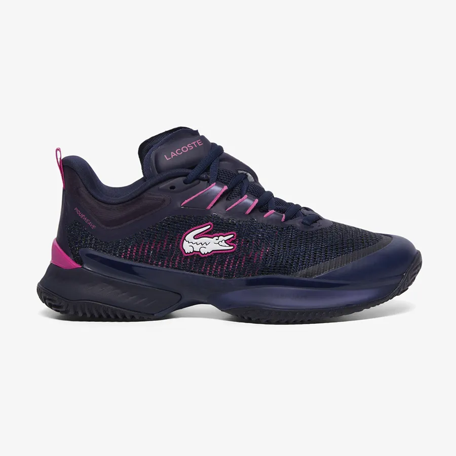 3e Giày Tennis/pickleball Lacoste Ag-lt23 Ultra Court Clay Màu Xanh Navy Hồng - Ảnh 1