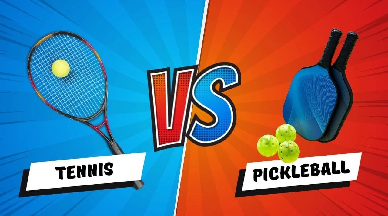 sự khác nhau giữa tennis và pickleball