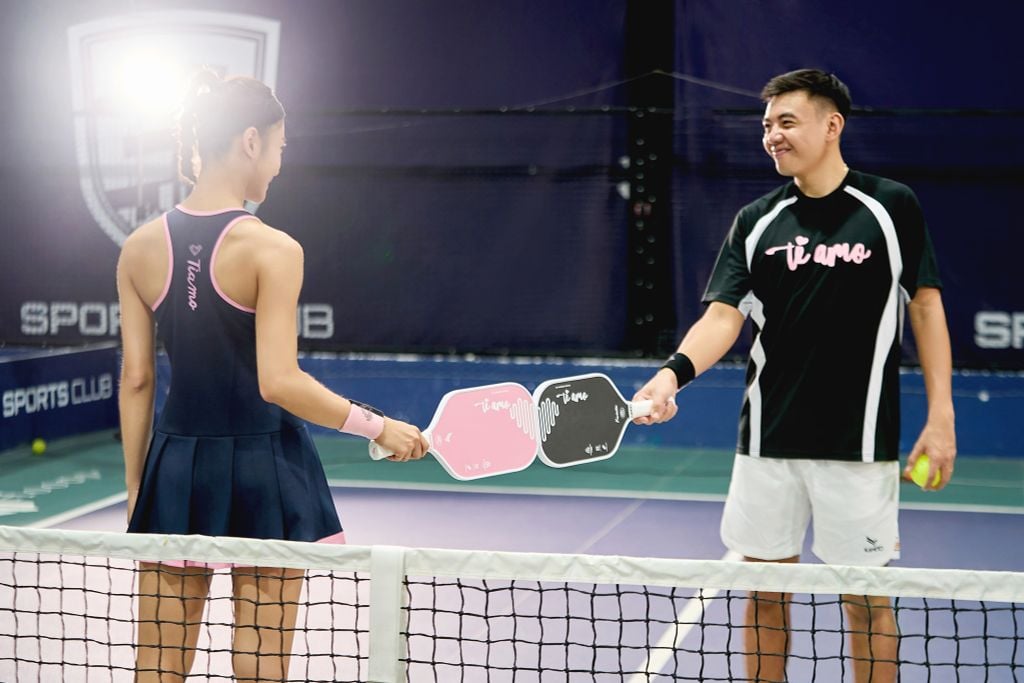 tập chơi pickleball cơ bản