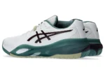 Giày Tennis/Pickleball GEL-RESOLUTION X Men WHITE/DARK AUBERGINE - Ảnh 5