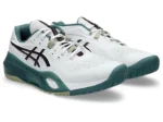 Giày Tennis/Pickleball GEL-RESOLUTION X Men WHITE/DARK AUBERGINE - Ảnh 4