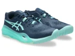 Giày Tennis/Pickleball GEL-RESOLUTION X Men NIGHT SKY/ILLUMINATE MINT - Ảnh 4