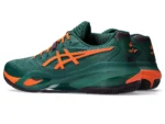 Giày Tennis/Pickleball GEL-RESOLUTION X MEN JEWEL - GREEN/ENERGY ORANGE - Ảnh 3