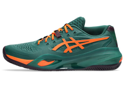 Giày Tennis/Pickleball GEL-RESOLUTION X MEN JEWEL - GREEN/ENERGY ORANGE