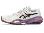Giày Tennis/Pickleball GEL-RESOLUTION X WOMEN - SOFT OAT/DARK AUBERGINE