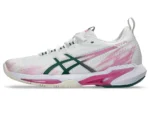 Giày Tennis/Pickleball SONICSMASH FF WOMEN - WHITE/JEWEL GREEN
