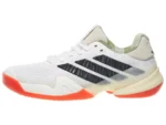 Giày Tennis/Pickleball Adidas Barricade 14 White/Carbon/Orange Man