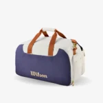 Túi Tennis/Pickleball Wilson Heritage Small Duffel Bag Cream/Clay/Navy WR8052301001 - Ảnh 2